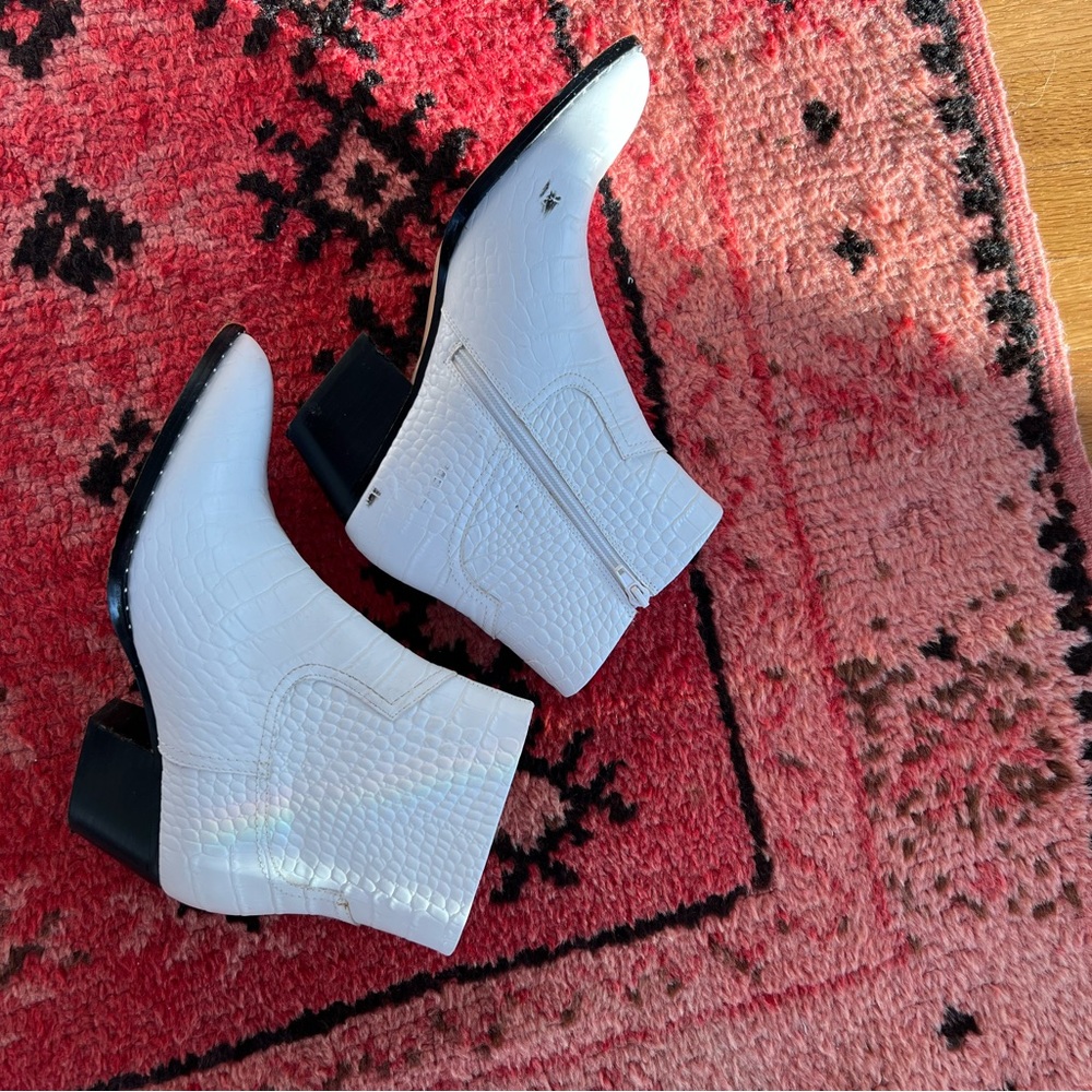 Something Navy Western Booties - image 4